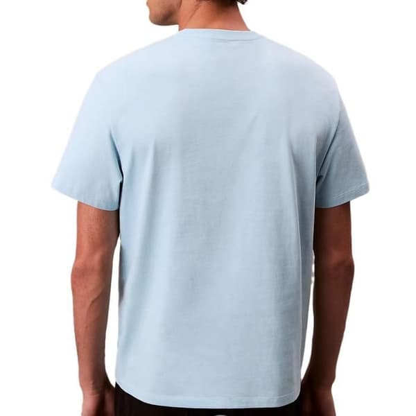 Blå T-shirt för män Calvin Klein Jeans Hero