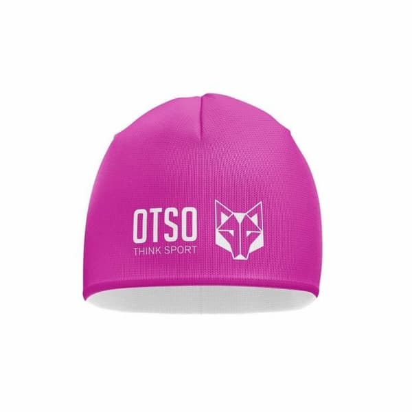 Otso mössa - fluo rosa/vit - TU
