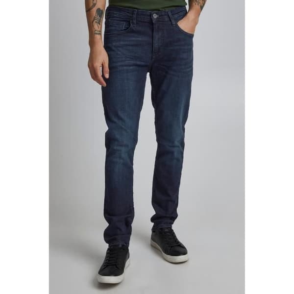 Jeans i JET Stretch Jeans Basic Stone Wash Slim Pants denimtyg.
