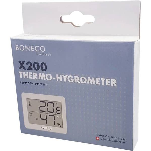Elektronisk hygrometer - Boneco - X200 - Digital display - Trådlös - Kompakt