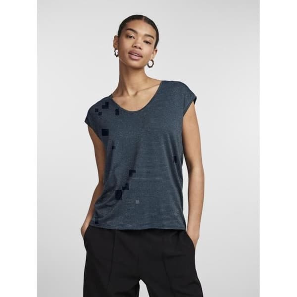 T-shirt dam Pieces Billo Lurex