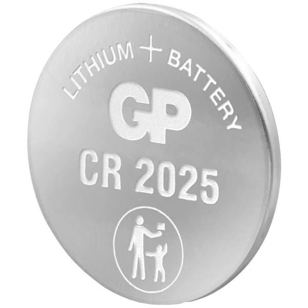 Högknapp CR 2025 litium GP 3 V 10 st.
