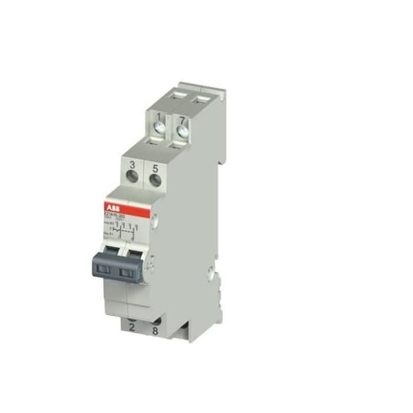 Transformator - ABB - E214-16-202 - AC inspänning 250V - Mått 1,8x6,75x8,5 cm