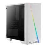 PC-chassi - AEROCOOL - Cylon Mini - Vit - Mini-torn - RGB-belysning