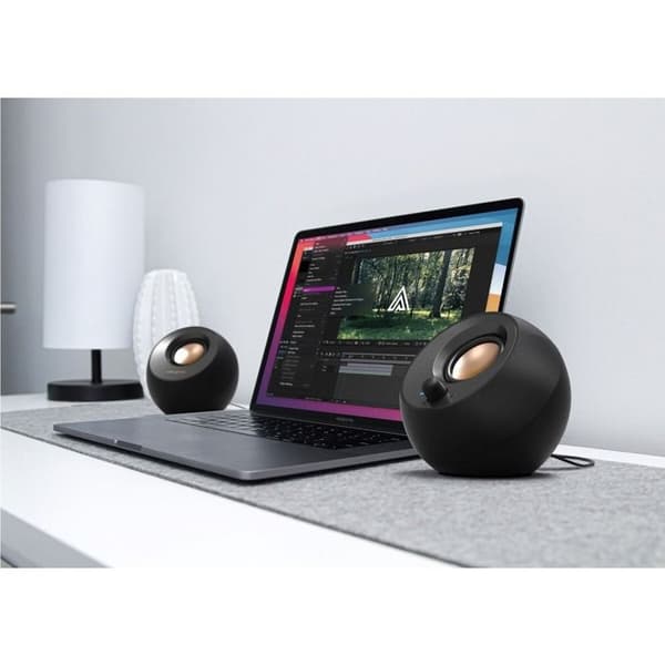 Högtalare - Creative - Pebble V3 - USB-C - Bluetooth 5.0 - 2.25" full-range högtalare