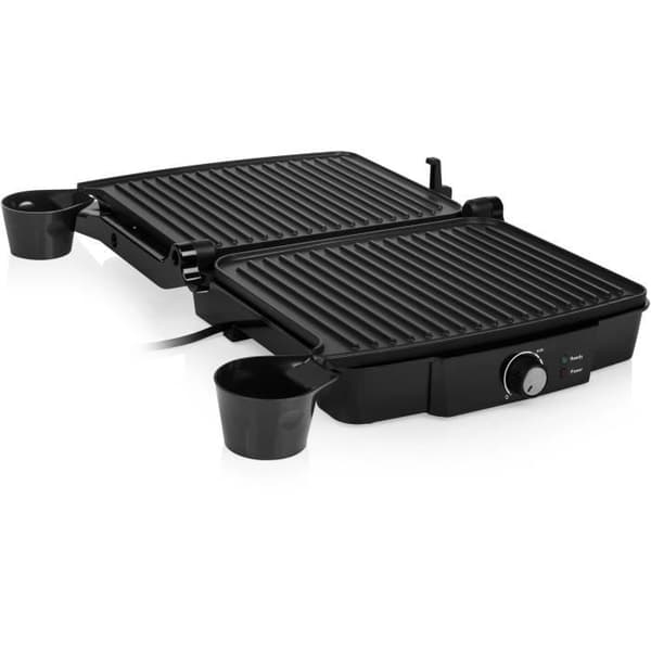 Tristar Kontaktgrill 2000 B 29,7x23,5 cm Svart