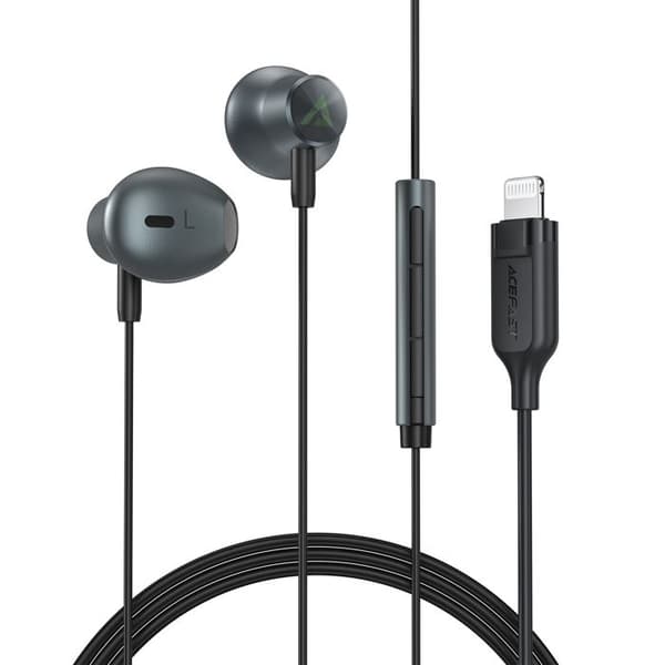 Hörlurar - Acefast - In-ear - Trådad - Lightning-kontakt