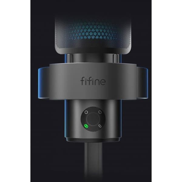 Mikrofon pc Fifine studio gaming kondensatormikrofon A9 USB RGB Plug-Play