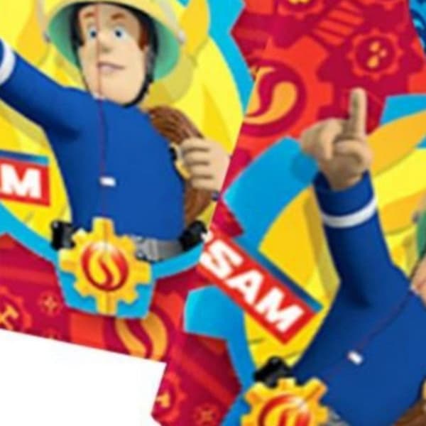 Bordsduk - AMSCAN - FIREMAN SAM - Rektangulär - 180 x 120 cm - Olika mönster