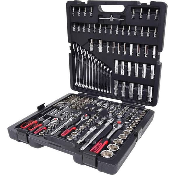 KS Tools Spärrsats, hylsa 216 st CHROMEplus 18.0216