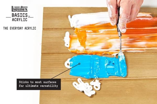 Akrylfärg - Liquitex - Basics - 72 färger - Satin - Kvalitet studier