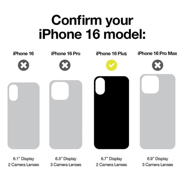 Incase Slim Case MagSafe för iPhone 16 Plus - Svart