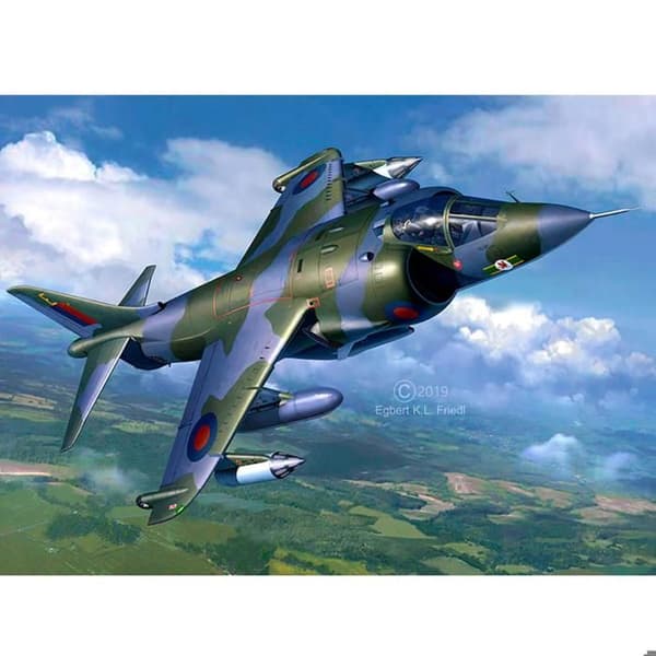Modellflygplan: Harrier GR.1