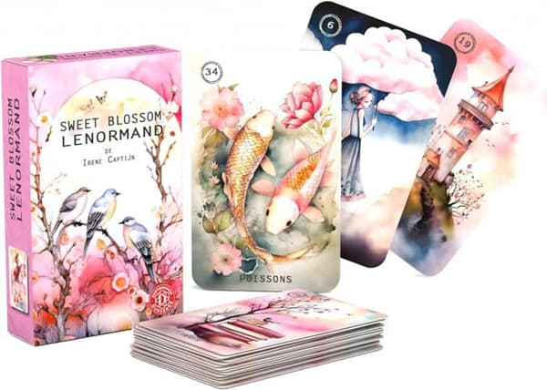 Söt Blomma Lenormand Spåkort