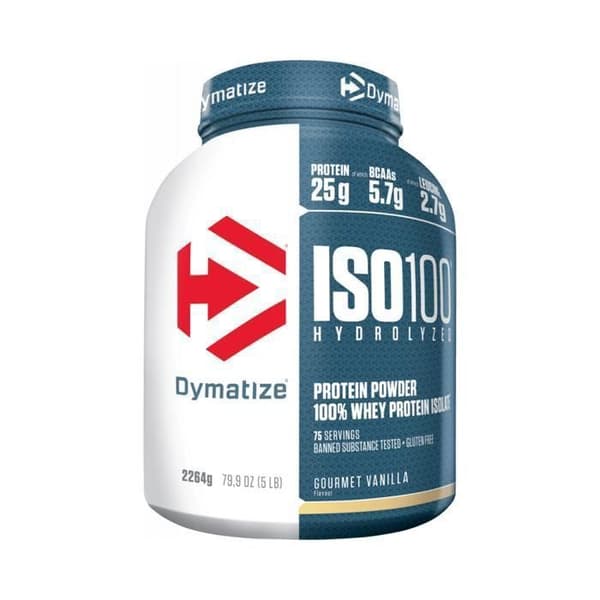 Dymatisera hydrolyserad vassle - ISO 100 Hydrolyserad - Gourmet Vanilj 2264g