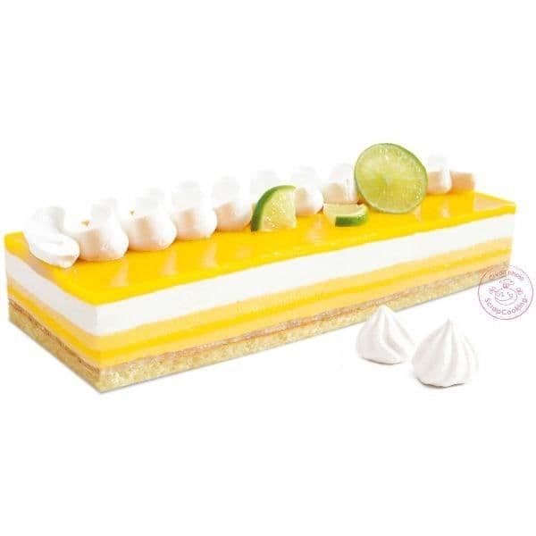 Rektangulär rostfri ram - SCRAPCOOKING - Utsträckbar från 25 till 48 cm - Bredd 10 cm - Höjd 5 cm