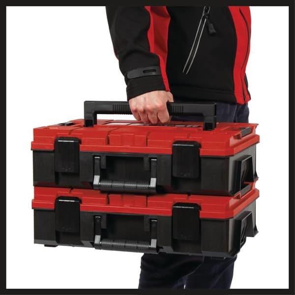 Einhell förvaringslåda E-Case S-F (max 25 kg, för modulär förvaring av känslig utrustning)