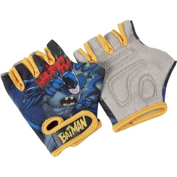 Cykelhandskar - DC Comics - Batman - Barn - Gul och Svart - Fingerlös