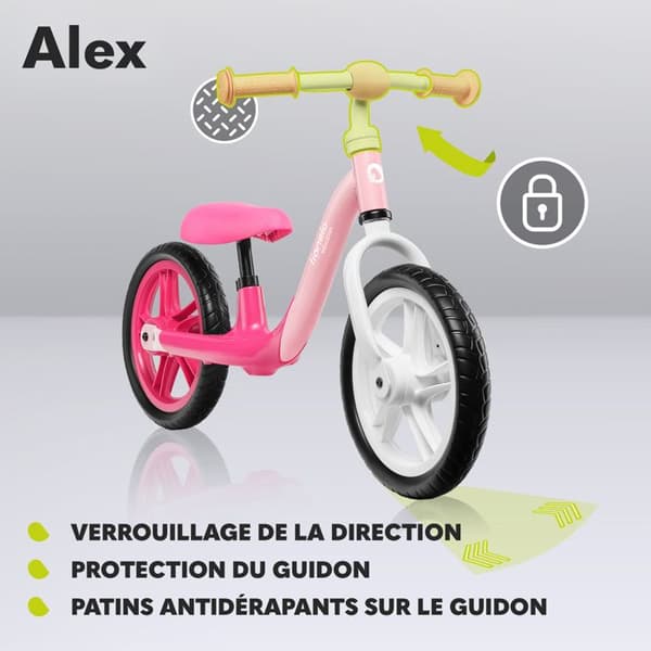 Lionelo - Balanscykel Alex barncykel - Rosa