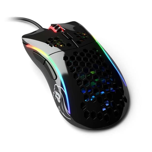 Souris Gaming - Glorious PC Gaming Race - Modell D - Svart - Trådad - Optisk