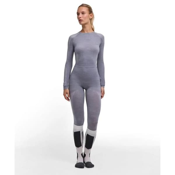 Legging dam Falke Wool-Tech Light - grå-heather (3757)