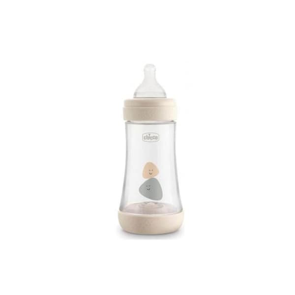 Chicco Flaska Perfect5 2M+240ml Silikon Neutral