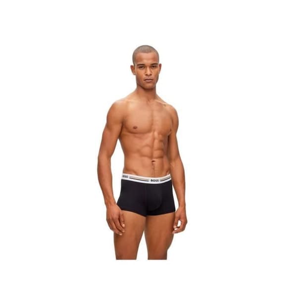 Boxershorts - Chef - Man - pack x3 - Svart - Bomull