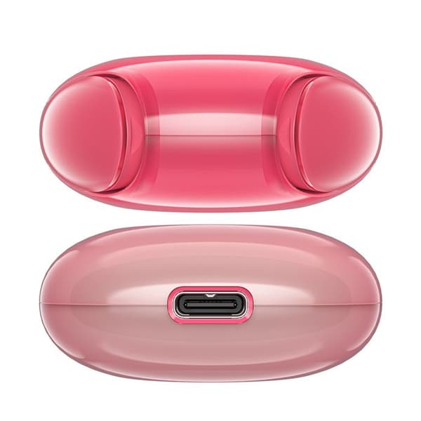 Trådlösa in-ear hörlurar T9 Bluetooth 5.3 USB-C Röd