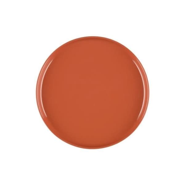 Maku Tallrik Enkel 26 cm terrakotta 2 st