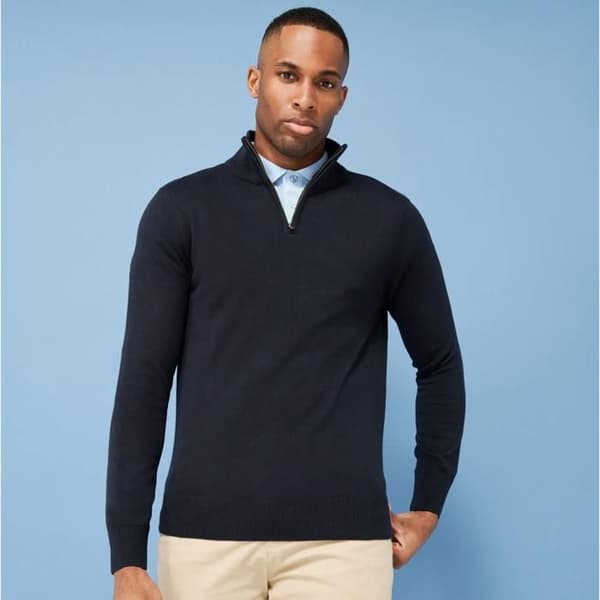 Henbury zip hoodie