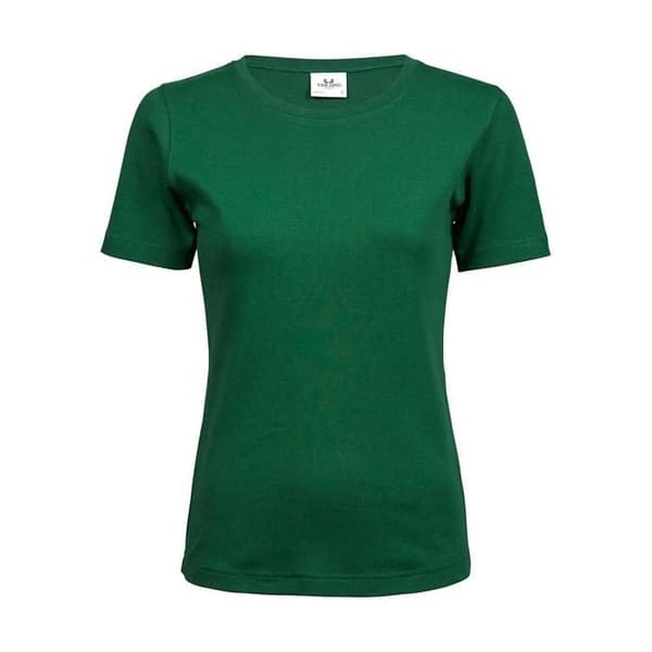 T-shirt dam Tee Jays Interlock - skogsgrön