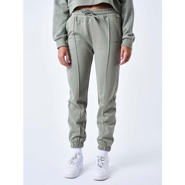Basic elastiska joggingbyxor - PROJECT X PARIS - Dam - Kaki - Fitness - Inomhus