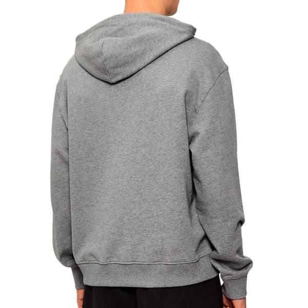 Grå Hoodie Herr Calvin Klein Jeans 350 Terry Micro