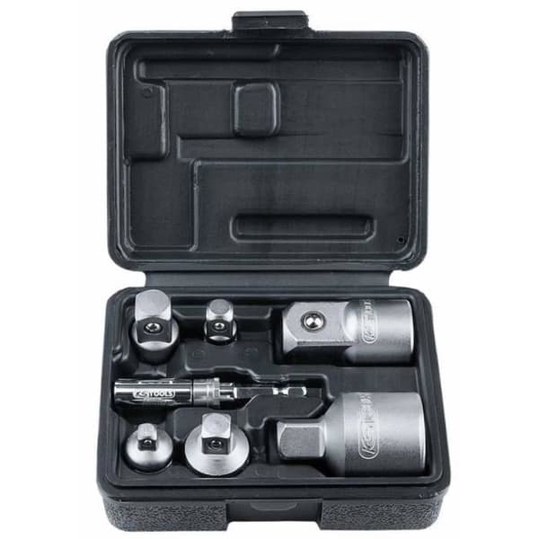 KS Tools 7-delad adaptersats för hylsor och bits 917.0707