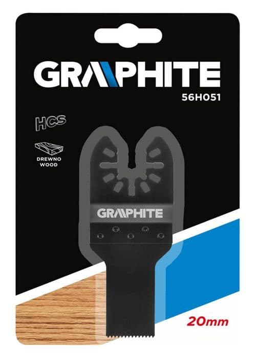 Sågblad - GRAPHITE - 56H051 - HCS - 20mm - Träskärning