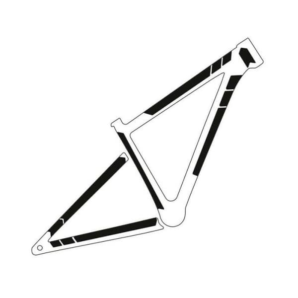 All Mountain Style Full Zebra Frame Protection Kit - Grå