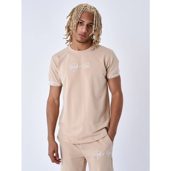 T-shirt med elastiska band