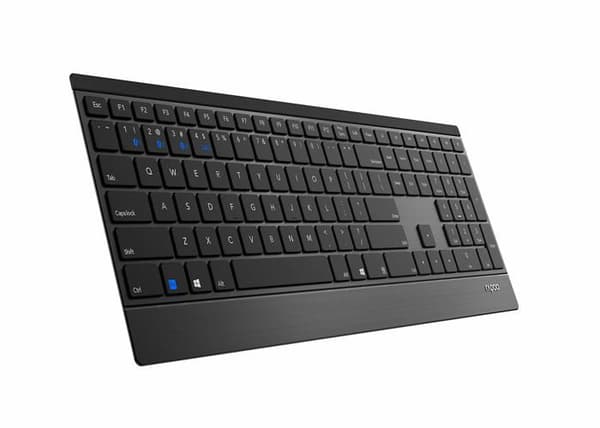 Dator Keyboard - RAPOO - RP E9500M UI-B - Trådlös - QWERTY - Svart