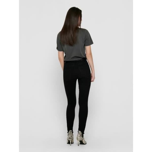 Damjeans - Only - Blush life - Svart - Normal storlek - Stretchigt material