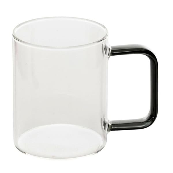 Set med 6 glasmuggar "Mia" 20cl Transparent