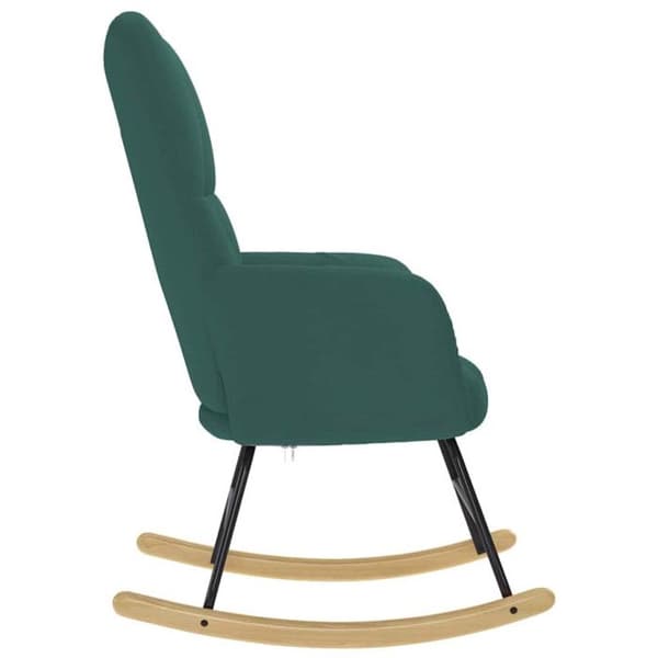 Gungstol - Mörkgrön - 100% polyester - 1 plats - Modern design