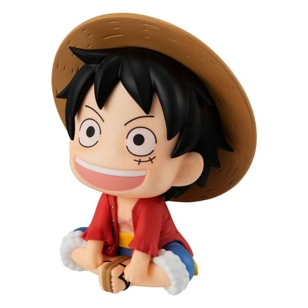 Megahouse - One Piece - Statuett Look Up Monkey D. Luffy 11 cm