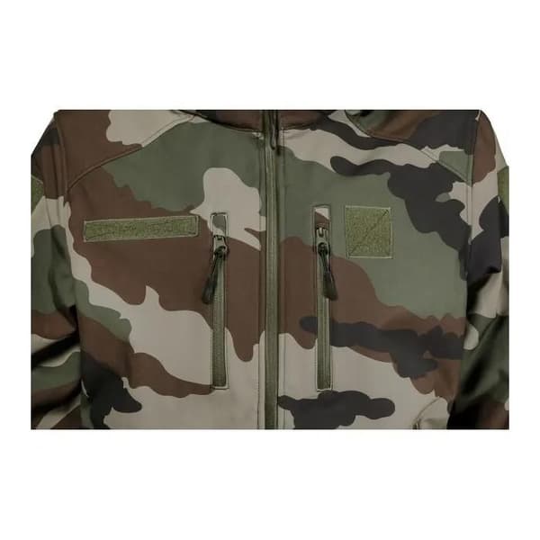 Vattentät sofshell-jacka CityGuard - camo ce