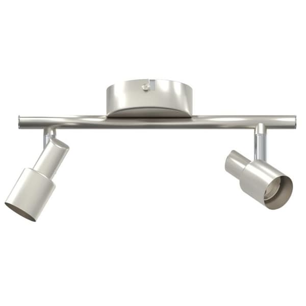 Takplafond 2-vägs justerbar borstad nickel GU10