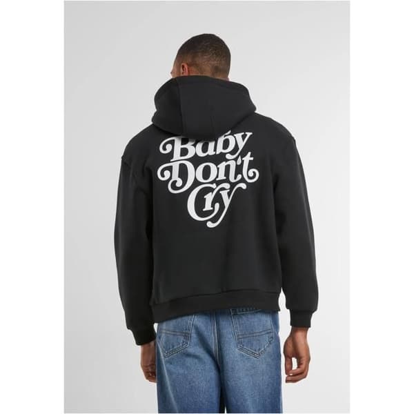 Upscale Baby Don't Cry Fluffy hoodie - svart