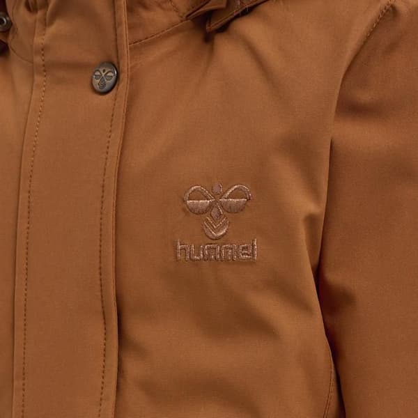 Huvjacka flicka Hummel Alma Tex - brun - 6 år
