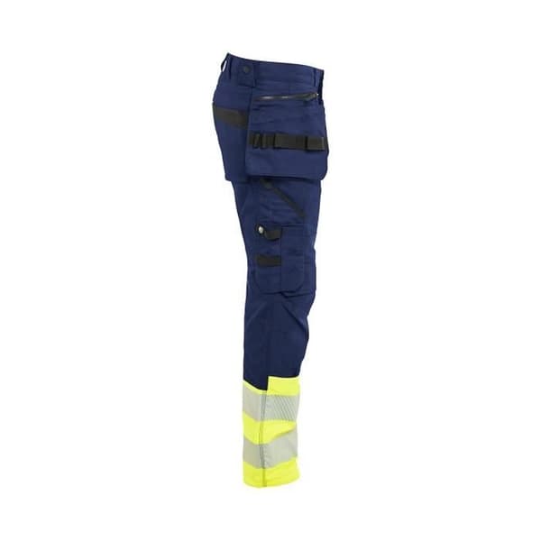 Högsynlig stretch arbetsbyxa Blaklader - BLAKLADER - Herr - Marin/gul - Blå
