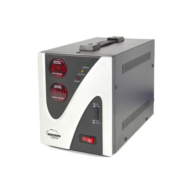 Spänningsstabilisator Silvercloud 1500 VA 900 W