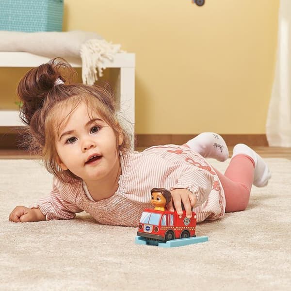 VTech Tut Tut B.F. Interaktiv brandbil 80-561304 - Röd, batterier ingår