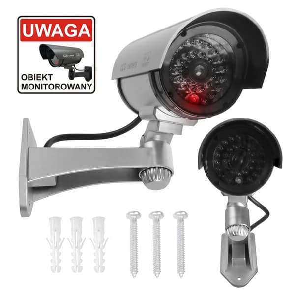 DUMMY CAMERA SILVER HIKVISION DUMMY CAMERA SILVER